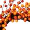 14" Orange & Red Berry Artificial Fall Harvest Twig Wreath